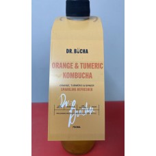 DR BUCHA KOMBUCHA ORANGE & TURMERIC  750ML BOTTLE